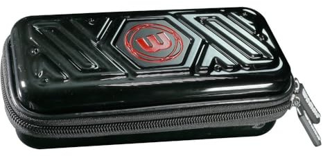 WINMAU Armor G1 Darts-Etui - Schwarzes Etui für komplett montierte Darts und Zubehör - Stoßfest, extrem langlebig und sicher