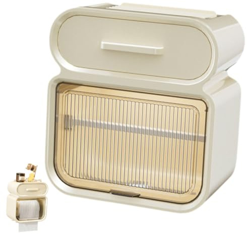 SOIMISS Fazzoletti Da Parete Resistente Contenitore Per Tovaglioli Foratura Organizer Per Scomparto Superiore Multifunzione