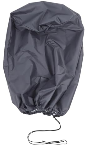 Generic Drum Cover Oxford Cloth Shield for Rain Barrels Outdoor Protection with Drawstring for Dust and