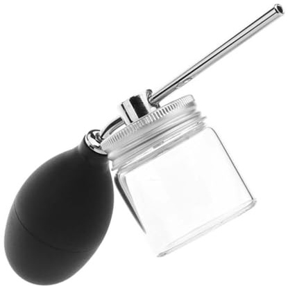 HONITANO Professional Powder Dispenser Hair Fiber Sprayer Durable Portable Powder Spray Bottle for Hair Products Convenient Applicator for Barbershop and Home Use