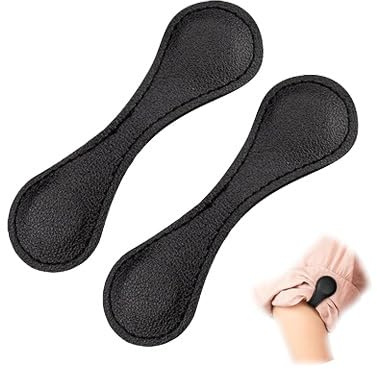 2 Stück Handtuchhalter Magnetisch mit Magnetclips, Leicht Zugängliche Magnetclips für Kinderwagen und Haushalt, Platzsparende Kleiderbügel mit Tischbefestigung für Badezimmer Küchenzubehör (Schwarz)