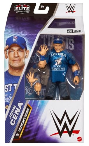 WWE John Cena Exclusive Retirement Tour Collectors Edition Mattel Elite Collection Series 119 Wrestling Action Figure Toy