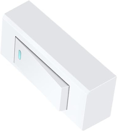 OSALADI Interrupteur Mural Simple Blanc 10 A 220 V 500 W en Ac, Design Moderne et Facile à Installer pour Accessoire Lumineux Domestique