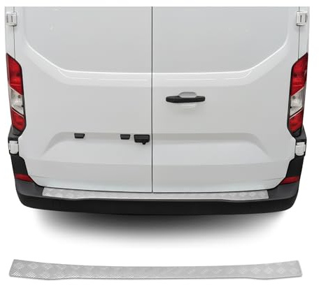 OMAC Protection de Pare-Chocs Arrière pour VW Transporter T7 2024-2026 – Aluminium – Seuil de Coffre sur Mesure – Protection Seuil de Chargement