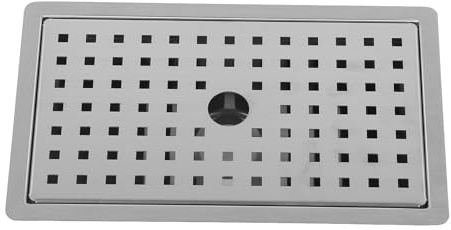 Fdit Lavello da, Lavabo da Appoggio Piccolo Lavello da Bar in Acciaio Inossidabile con Vassoio Antiscivolo e Filtro a Rete per e Appartamento (Spazzolata)