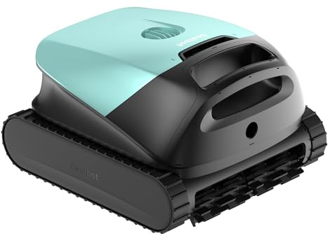 Beatbot Sora 10 Robot Piscina limpiafondos y Paredes, Verde Glaciar | Paredes, Plataformas y línea de flotación, Estacionamiento línea flotación, 5l residuos,App,Piscinas enterradas/elevadas