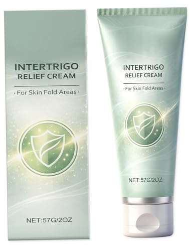 Crème Intertrigo hydratante douce et crème anti-frottements à l'arginine et à l'oxyde de zinc 57 g – Lotion corporelle pour peaux sèches en boîte format voyage