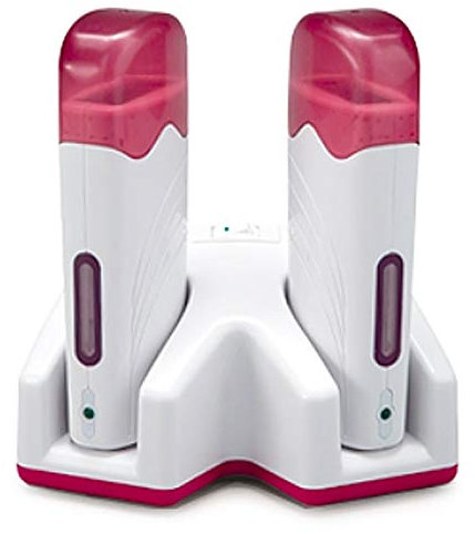 Kosmetex Professional Duo - 2er Wachspatronen Erwärmer - Erhitzer für 100ml, Executive Wachswärmer, Wachserhitzer f. Patronen