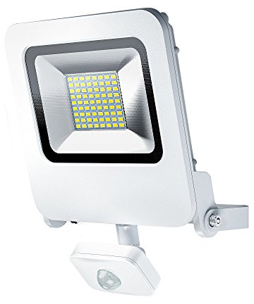 Osram LED Endura Flood Sensor Fluter, für Außenanwendungen, integrierter Bewegungssensor, Warmweiß, 257, 0 mm x 201, 0 mm x 63, 0 mm
