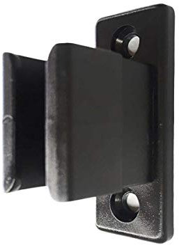 Teletoldo – Pinza Soporte de Pared para Manivela de Toldo ● Poliamida Reforzada ● Incluye Tornillos y Tacos ● Sujeción Segura y Duradera – Color Negro