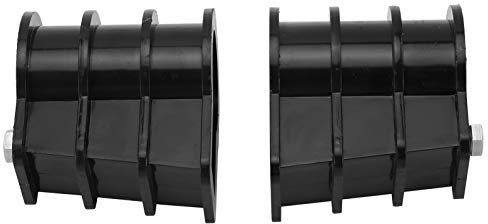 Jenngaoo Fibbia per Scala, 2 Pezzi Kit di Sostituzione Scala per Piscina Scala Tampone Parti Integrate Accessori Flangia per Scala per Piscina