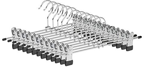 Perchas de Metal con Pinzas Pack 10 COM-FORT HOUSE