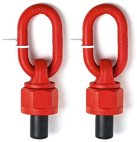 M10 G80 perno de ojo giratorio Material de acero de aleación 360 ° Anillo de elevación de rotación resistente de gran capacidad de transporte Perno de ojo Resistencia a la tracción ob es 1080MPa