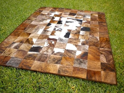 Kuhfell Teppich Patchwork Cod CAD2 (150 x 210 cm)