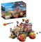Playmobil 71299 Chariot de Combat enflammé des Burnham Raiders - Novelmore - Affrontez Les Ennemis avec Le Chariot, Son Canon et siège éjectable - Histoire & Imaginaire - Dès 4 Ans