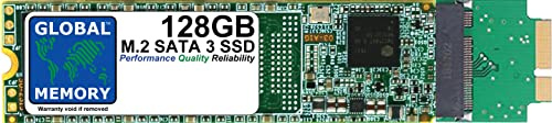 GLOBAL MEMORY Unità SSD M.2 NGFF SATA 3 da 128 GB per MacBook Air (2010-2011)
