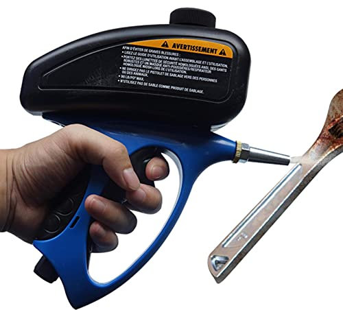 Neamou Power-Sandstrahler | Soda Blaster-Set,Sandstrahler, Strahlmaschine, Rostentferner und Abbeizmittel mit kontinuierlichem Strahlen zum Reinigen von Rostglasätzungen