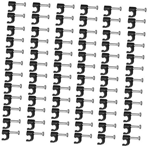 CAXUSD Abrazaderas Para Cables De Exterior Grapas Para Cables Ethernet Soporte De Extensión