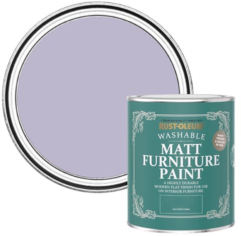 Rust-Oleum Purple Furniture Paint in Matt Finish - Wisteria 750ml