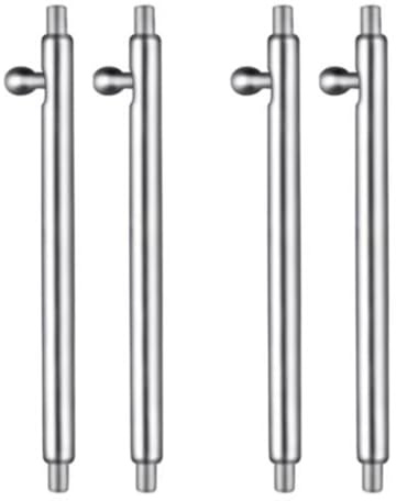 Elifel Anse a molla per cinturino da 12 mm, a sgancio rapido, diametro 1,8 mm, in acciaio inox, perni di ricambio per cinturino, 4 pezzi