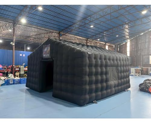 Tenda a cubo gonfiabile per discoteca, portatile, per compleanni, matrimoni, rave, piste da ballo, feste in giardino, eventi all'aperto