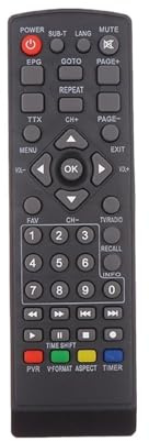 1 st universella elektronikdelar TV DVD fjärrkontroll hushållstillbehör for DVB-T2