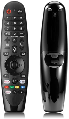 Ersatz für LG Magic Remote Fernbedienung LG Remote Control Smart TV Kompatibel mit AKB75855501 MR19BA MR20GA MR21GA MR22GN MR23GA für LG Fernseher UHD OLED QNED NanoCell 8K 4K