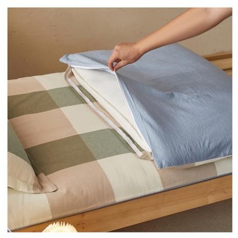 Tapis de couchage pliable, Housse de matelas futon en coton japonais à fermeture éclair, plusieurs tailles(H,150x200cm/59x79in)