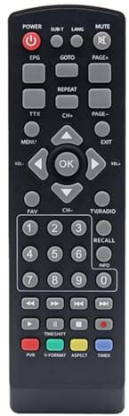 Controllore universale per decoder DVB-T2 Controller wireless sostitutivo TV Nessuna configurazione richiesta Prestazioni stabili con lunga portata di trasmissione