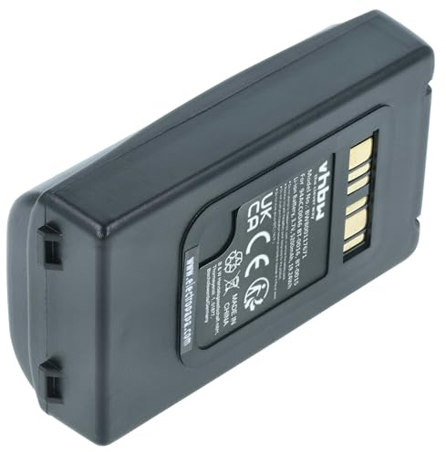 vhbw batteri ersättning för Datalogic 94ACC0046, 94ACC0048 för mobil dator scanner (5200 mAh, 3,7 V, litium)