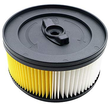 Nano Patronenfilter Rund-Filter ersetzt 6.414-960.0 für Kärcher WD 4.200-WD 5.999 WD 4 WD 5 WD 4.200 WD 4.250 WD 4.290 WD 4.500 WD 5.200M WD 5.300 WD 5.300M WD 5.400 WD 5.450