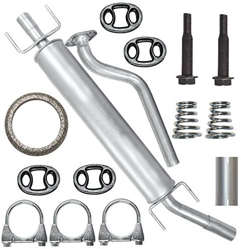 Adamot Mitteltopf Auspuff Mittelschalldämpfer für Opel Astra G 2 II 1.6i 16V 1.8I 16V 2.0i 16V