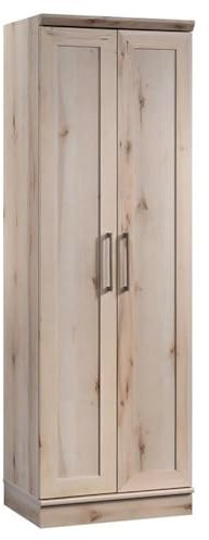 Sauder HomePlus Two Door Storage Cabinet/Pantry Cabinet, Pacific Maple Finish