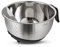 Yum Asia 304 Stainless Steel Rice Washing Bowl (22cm) with Silicone Base and Handle
