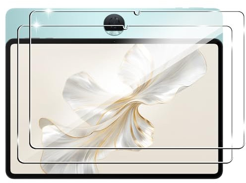 Rojeuinn Pour Honor Pad 10 / Honor Pad 9 12.1 inches Tablet Verre Trempé,2 Pièces Haute définition Protection Écran Tablette Film,[Sans Bulles][Anti-rayures][Ultra Résistant][9H Dureté]