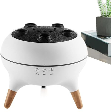 Qumiuu Difusores de aromaterapia, humidificador difusor, Difusor de aromaterapia doméstico, Humidificador difusor de Aire con protección de Apagado automático, difusor de Aceite de Esencia para