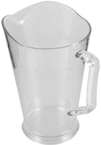 DECHOUS Pichet À Bière En Plastique Avec Bec Verseur – Carafes À Eau De 1300 Ml Pichet À Eau Froide Pour Servir De La Bière, De L'eau Et Diverses Boissons Lors Des Fêtes