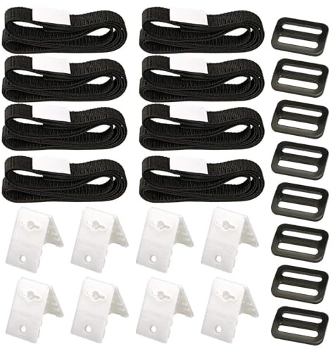 Iuhtrb Swimming Pool Covers Reel Set Pool Solar Covers Roller Attachment Strap Clip Solar Covers Reel Attachment Kits Enduring Solar Cover Reel Blanket Strap And Clip