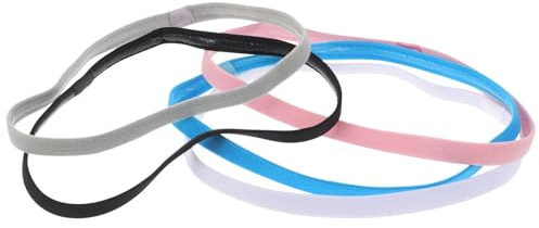 Healvian Fasce Sportive Fascia Frontale Antiscivolo Traspirante Antisudore in Cotone Poliestere Unisex 10 Pezzi per Yoga e Allenamenti Frequenti