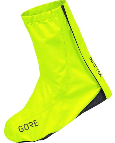 GORE WEAR C3 Unisex Cycling Shoe Covers GORE-TEX, Size: 13.5-15, Color: Neon Yellow Overshoes