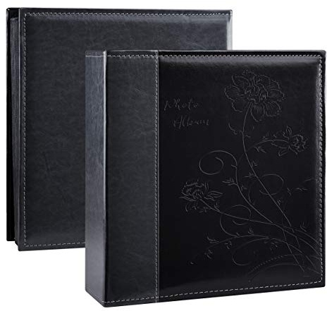 Artmag Álbum de fotos de 4 x 6 pulgadas, 600 fotos, cubierta de piel de gran capacidad, álbumes de fotos familiares para bodas, capacidad para 600 fotos horizontales y verticales de 4 x 6 pulgadas con