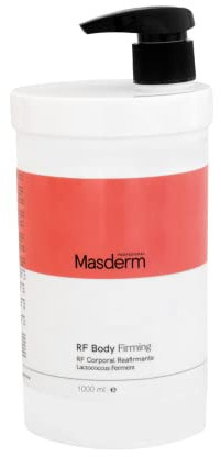 MASDERM - Gel y Crema Corporal Radiofrecuencia Reafirmante Hidratante 1000 ml, Profesional para Mujer, Cavitación y Ultrasonidos con Luz LED