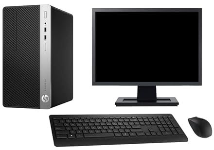 PC Tour HP 400 G4 MT Ecran 27 i3-6100 RAM 16Go Disque Dur 500Go Windows 10 WiFi (Reconditionné)