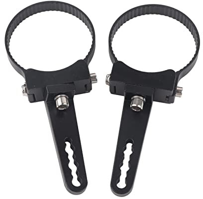 Soporte de Abrazaderas de Soporte de Barra Antivuelco Bull para Luz de Trabajo Todoterreno de Camión de Coche LED, Tubo de Aluminio de 3 (3 en)