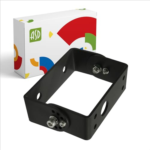 ASD Full Trunnion Mounting Bracket for LED Area Lights | Compatible with 150-300W LSB5, LSB5A, LSB5B | Black