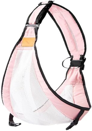 Tragetuch Baby, Atmungsaktive Babytrage Neugeborene Ab Geburt, Schnell Trocknend, Netzstoff, Dicken Schultergurten, Verstellbare Babytrage Für Baby Tragetuch Neugeborene Kleinkinder Bis 25Kg