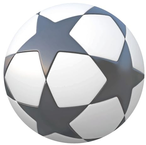 Dekora, Fußball Tortenaufleger, Essbares Blatt für Geburtstagstortendekoration, Design für Geburtstagstorten, Essbare Scheibe 20 CM