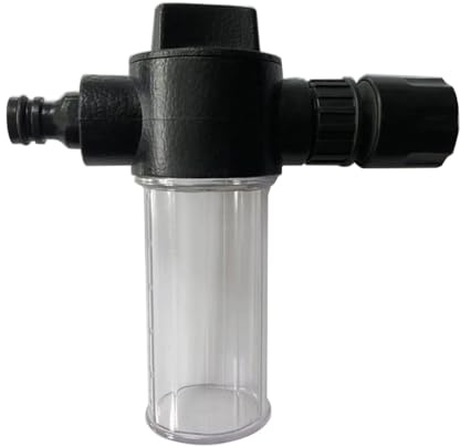 Fcnjsao Pistola per lavaggio di schiuma da neve, nebulizzatore, annaffiatoio regolabile, lavaggio auto, ugello a pressione lavatrice