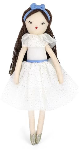 MON AMI Clara The Ballerina 15-Inch Plush Doll, Soft Stuffed Doll Gift