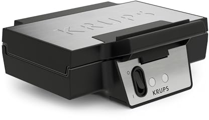 Krups - FDK Iconic Appareil croque monsieur Plaques céramique - Noir